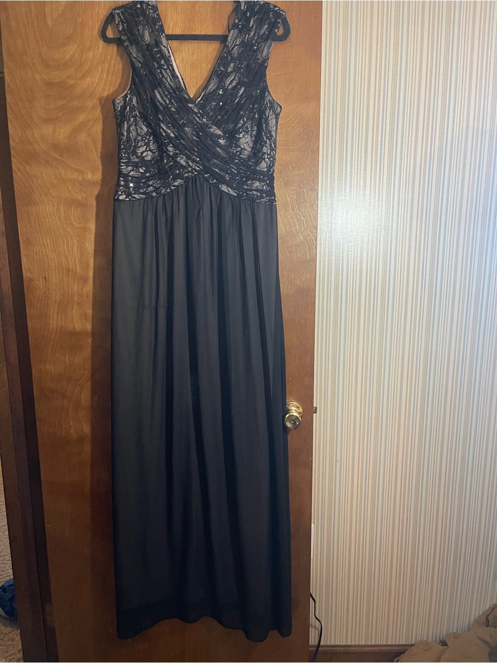 Melrose Women’s Long Black Dress Size 14
